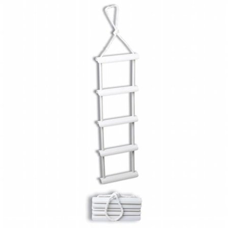 FASTTACKLE Rope Ladder; 11 in. Hooks & Support Legs FA11502